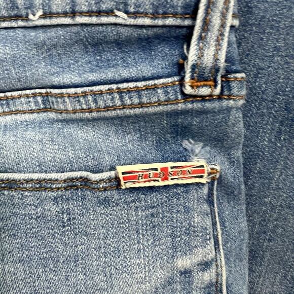 Hudson Jeans Size 31 Natalie Mid Rise Super Skinny Med Wash Blue - Picture 8 of 10